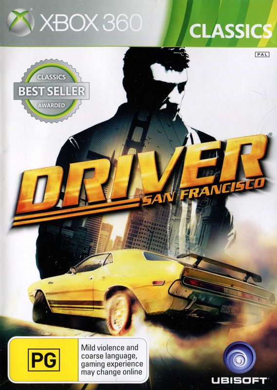 Driver: San Francisco box art for Xbox 360